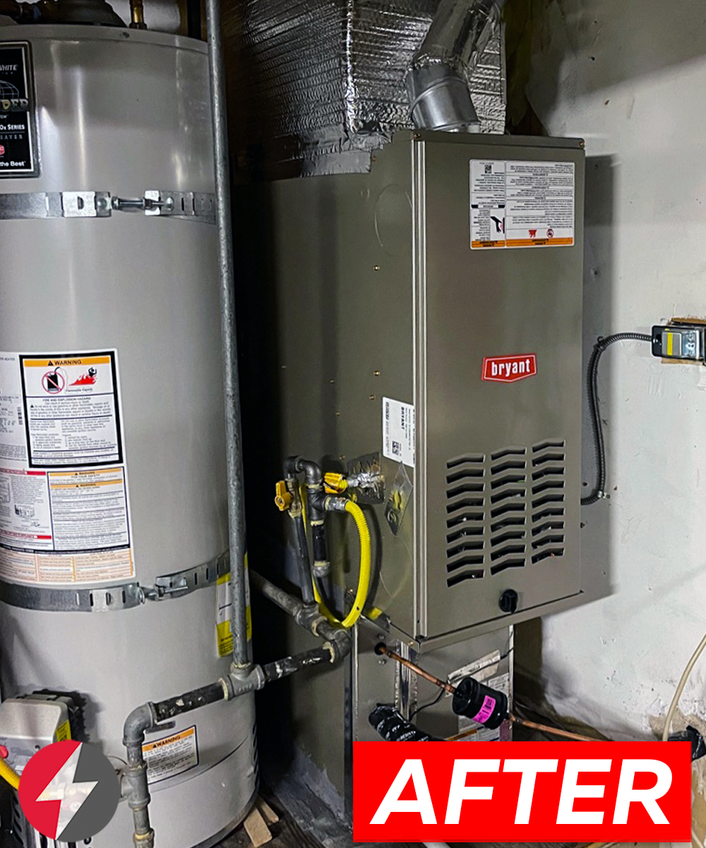 HVAC System with 80 Efficiency Furnace Installation in Napa, California