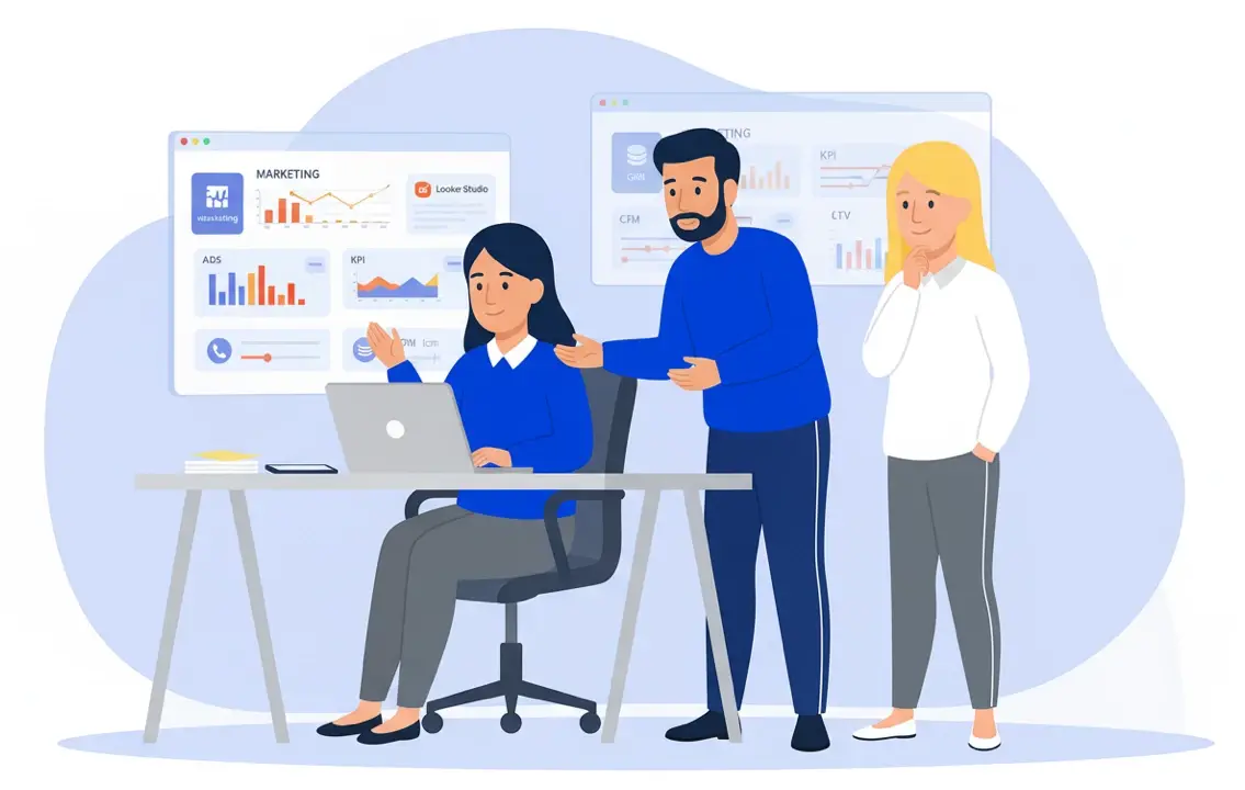 Специалисты маркетингового агентства Метриум выстраивают маркетинг для бизнеса