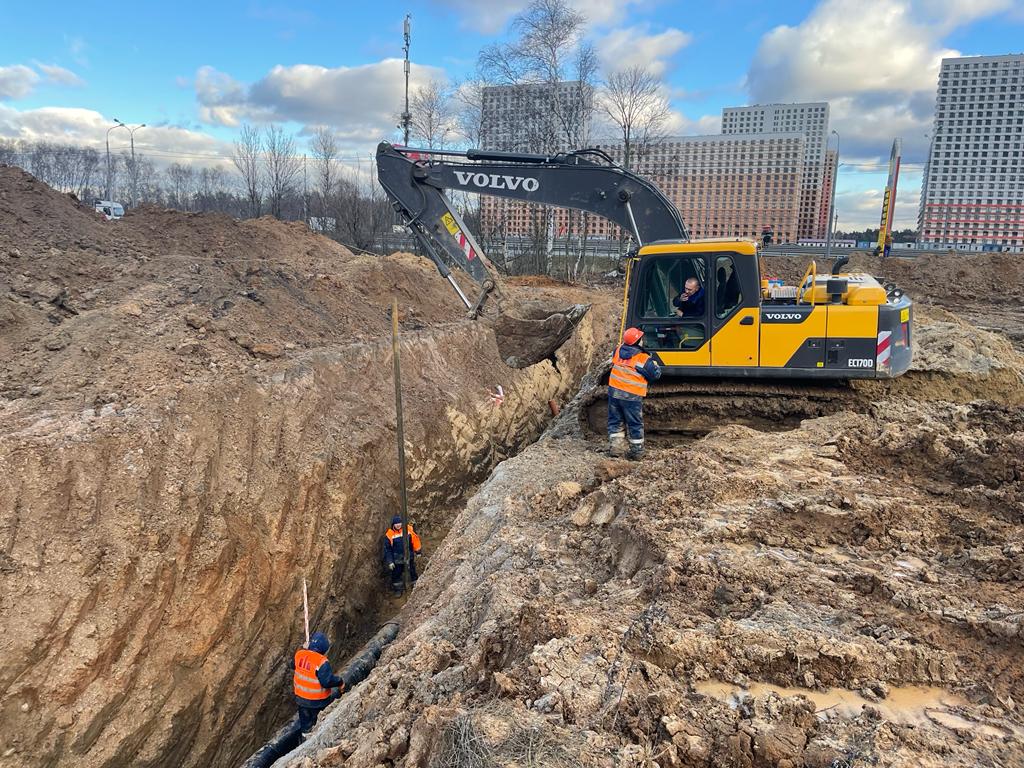 Наружные инженерные сети под ключ в Москве