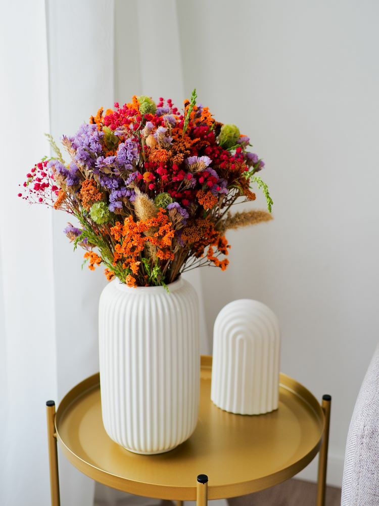 экологичный букет из сухоцветов