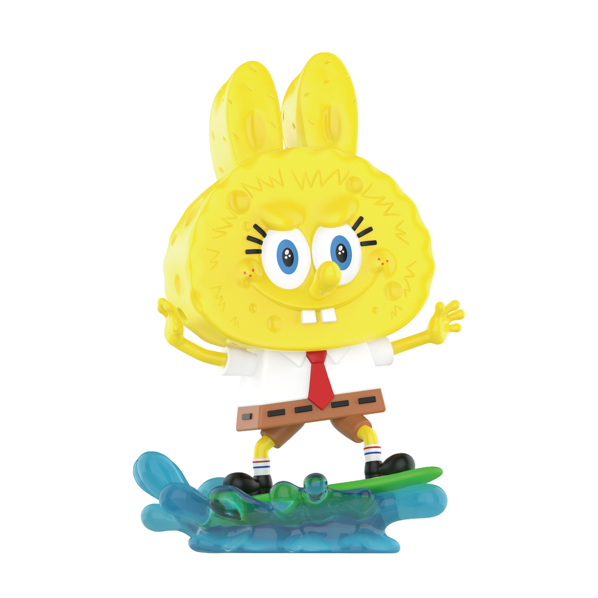 Labubu POP Mart Sponge Bob Surfing