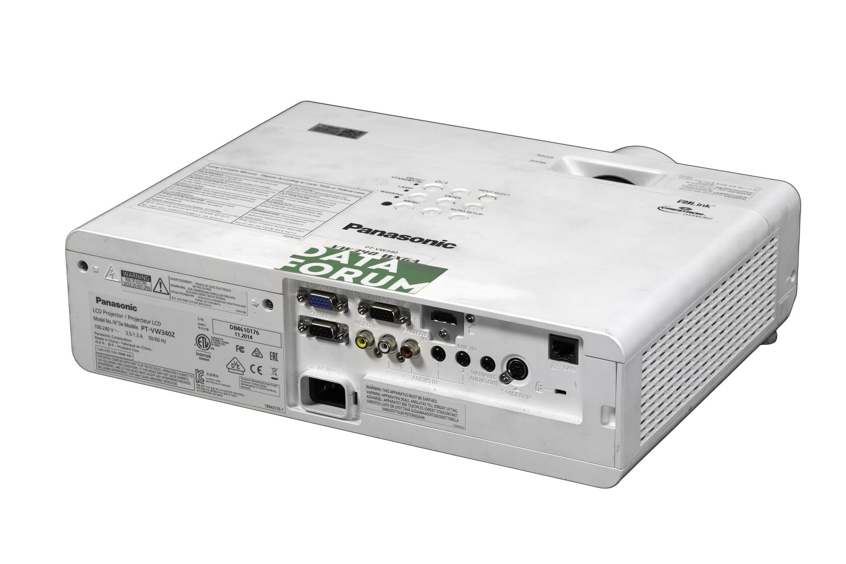 Видеопроектор Panasonic PT-VW 340 - превью 2