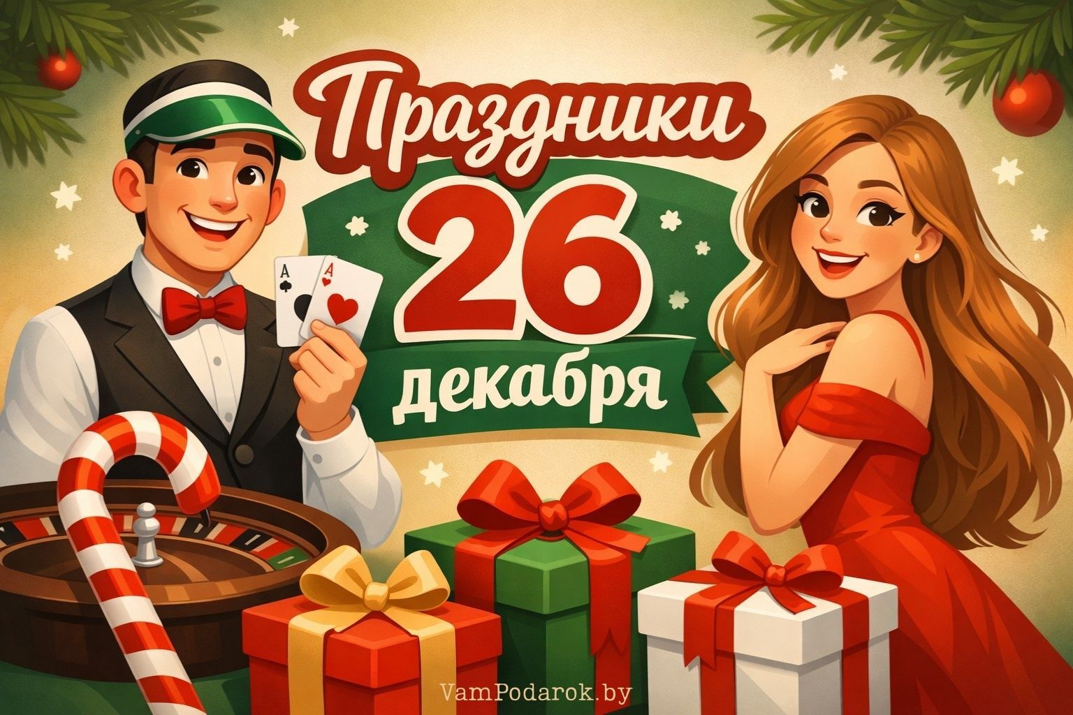 Праздники 26 декабря 2025 года – открытки и картинки