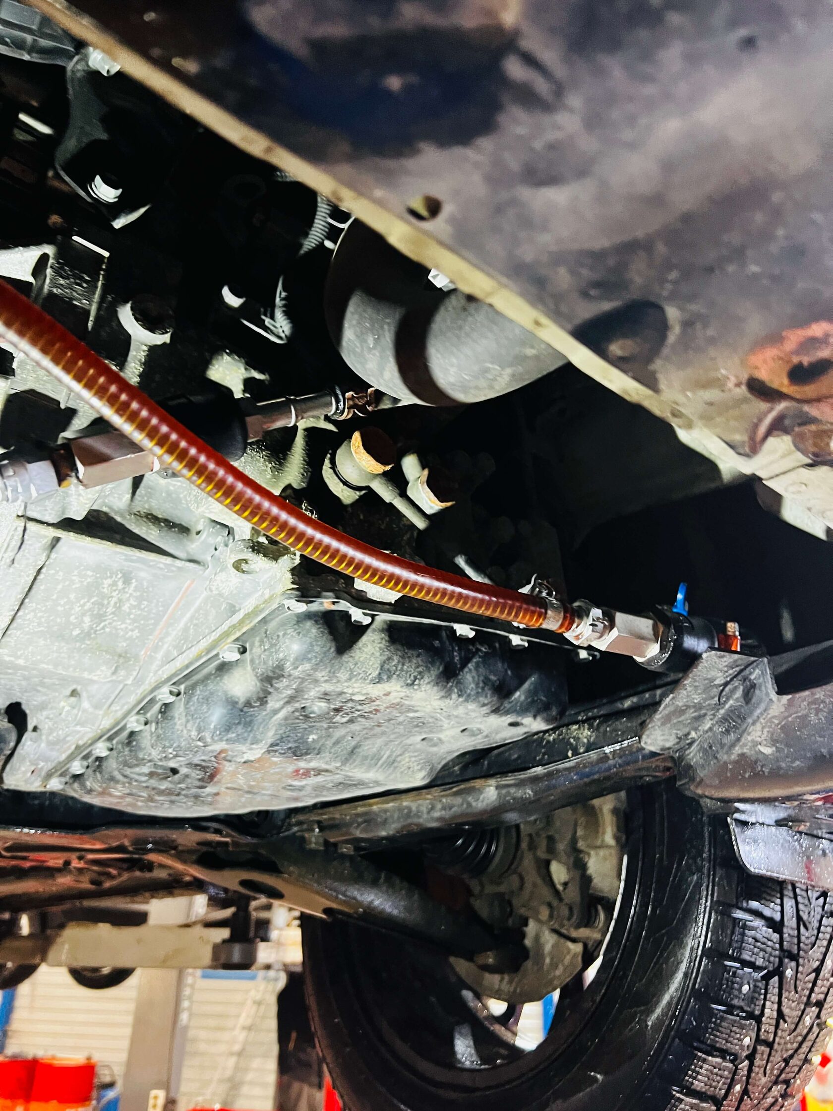 Установка Motul Evo для вариатора Mitsubishi