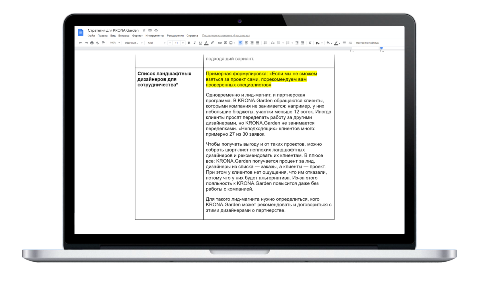 Стратегия контент-маркетинга для ландшафтной компании