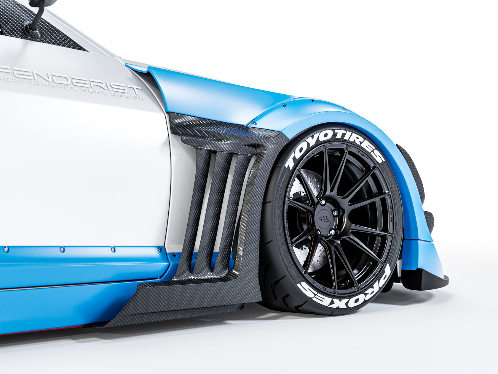 FENDERIST SPECS S Front fender elerons Mazda RX-8 2008-2012