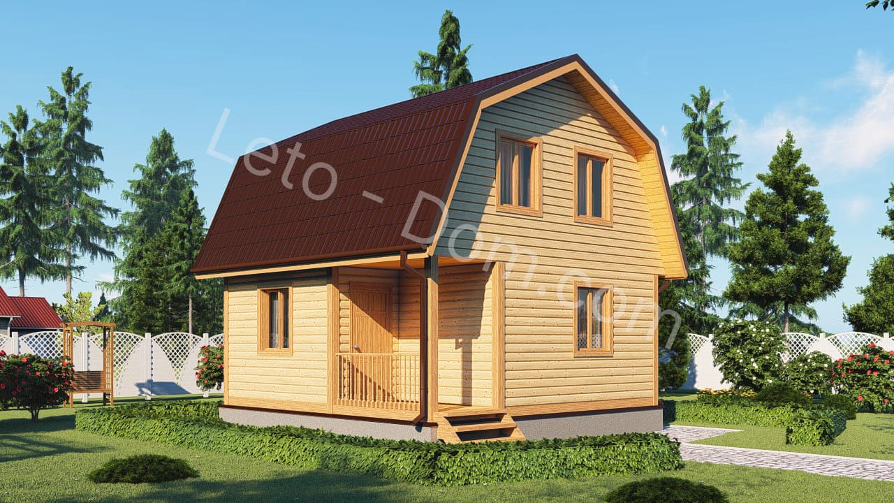 дом из бруса