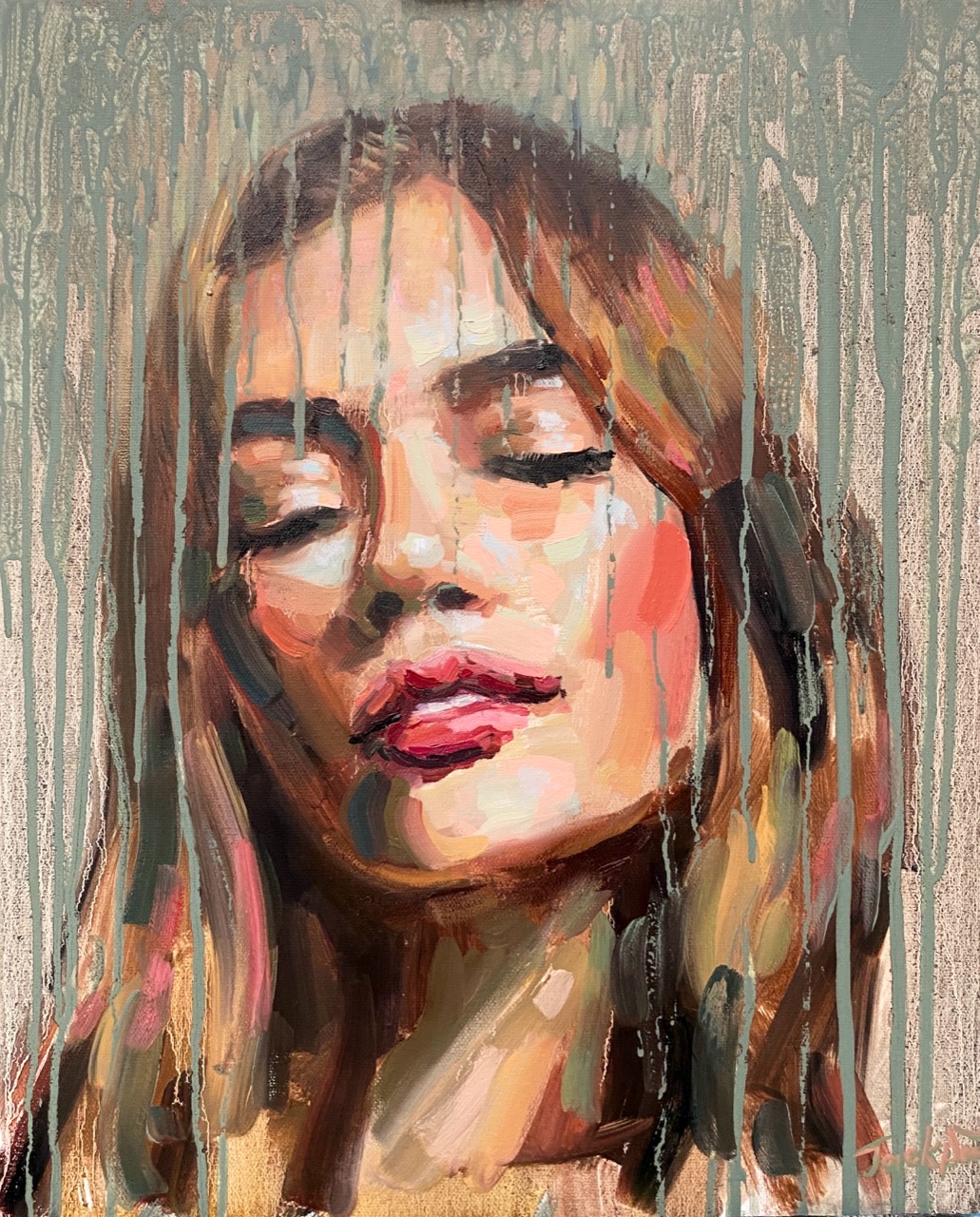 Портрет с закрытыми глазами / Portrait with closed eyes