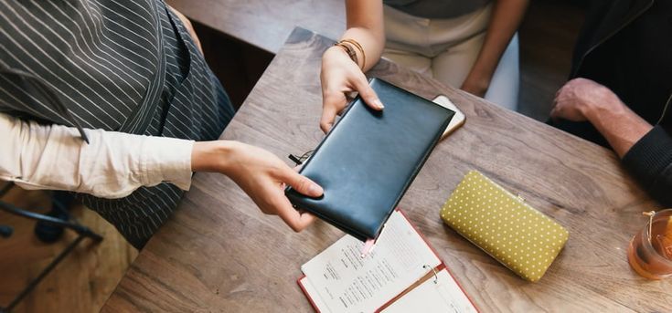 счет в ресторане