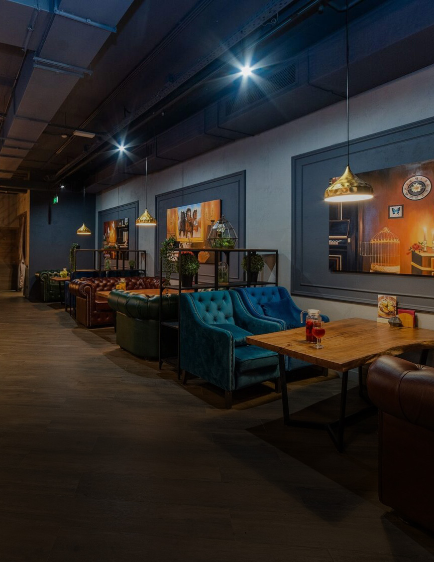 Ремонт ресторанов и кафе в Москве и МО, отделка под ключ, низкие цены за м2