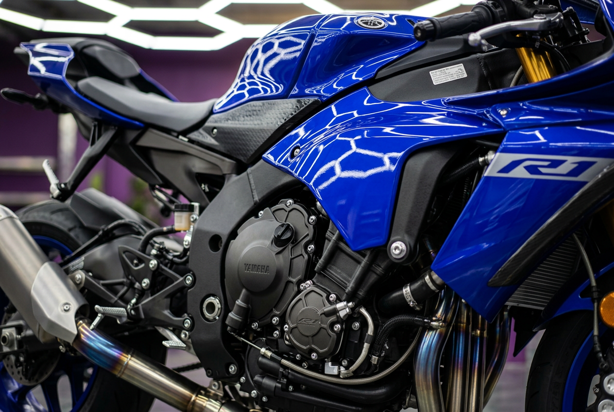 Нанесение керамического покрытия на Audi