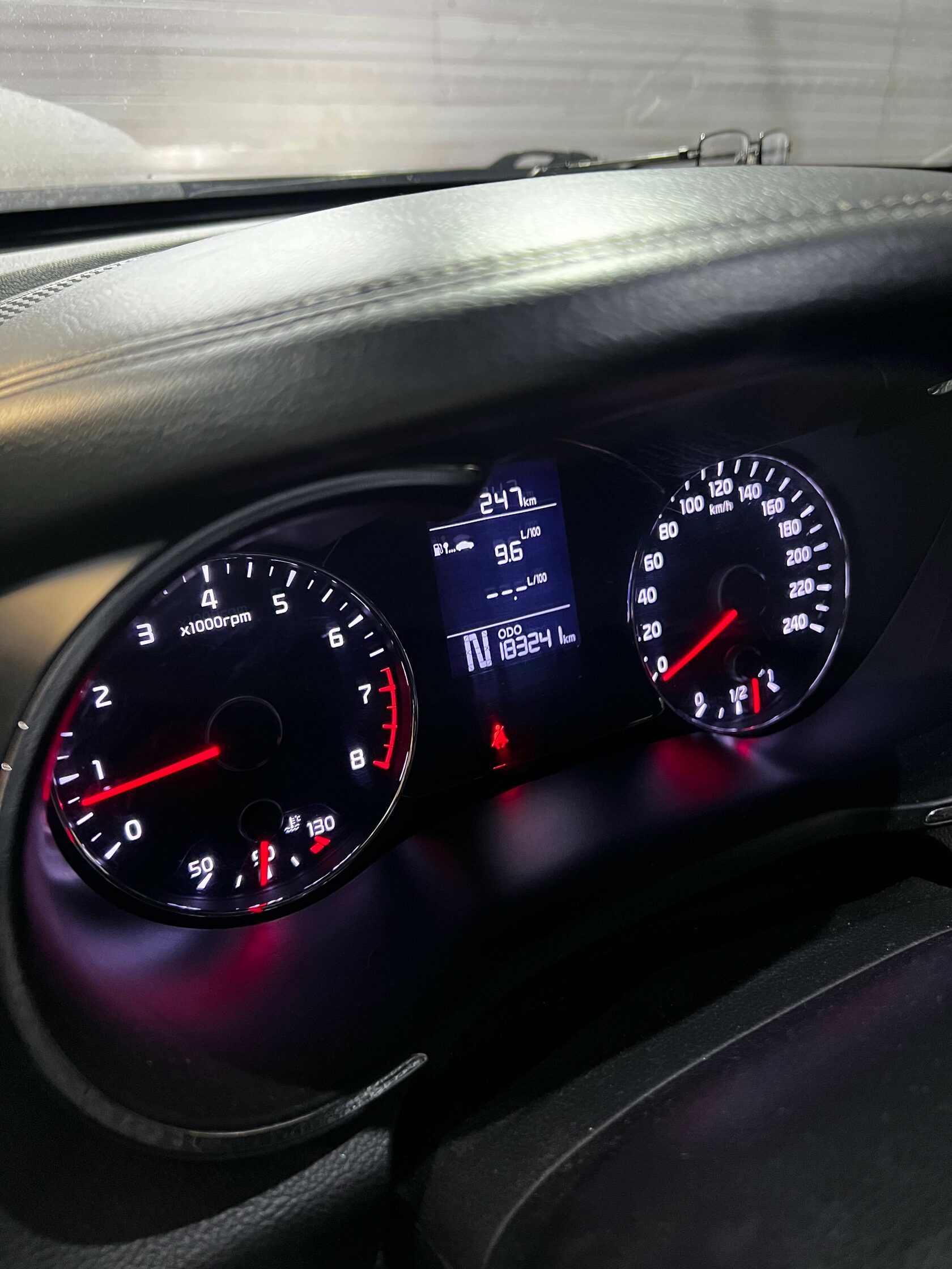 Результат аппаратной замены масла Kia Cerato