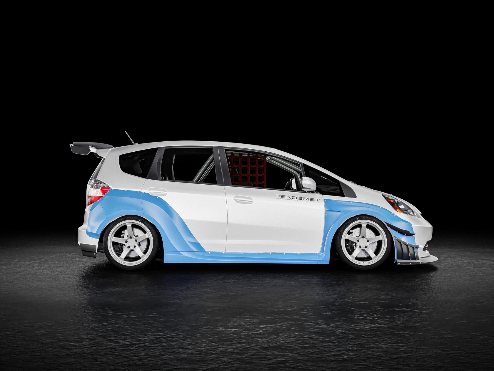 FENDERIST SPEC S Fender Flares Set / WIDE BODY KIT HONDA FIT / JAZZ 0710