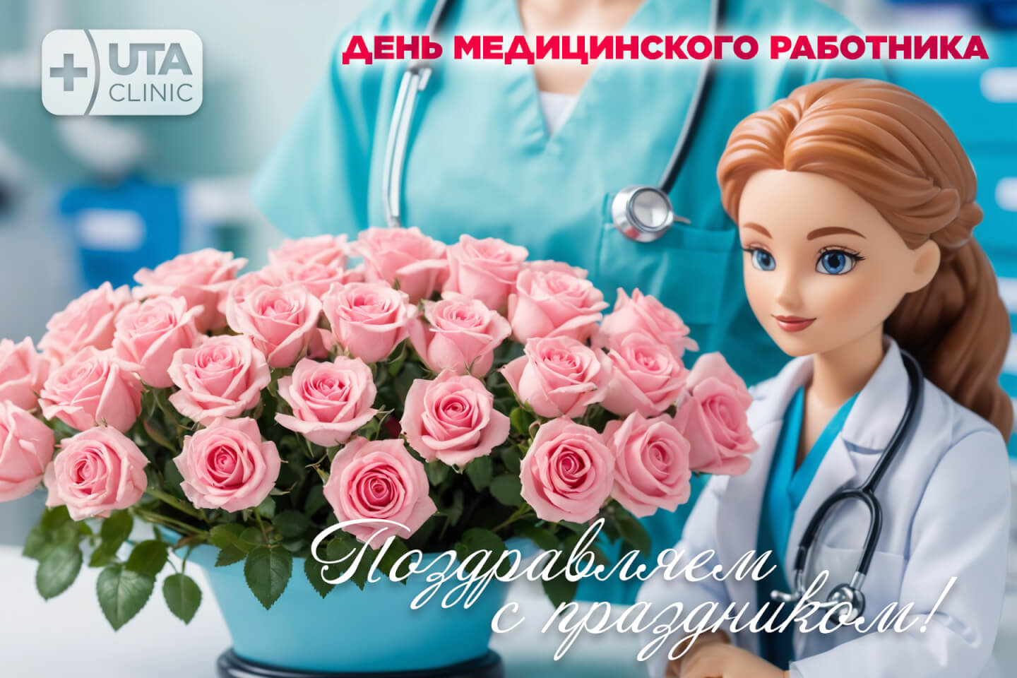 Юта-клиник медцентр тюмень медсправки справки медосмотры профосмотры 15 июня День медицинского работника