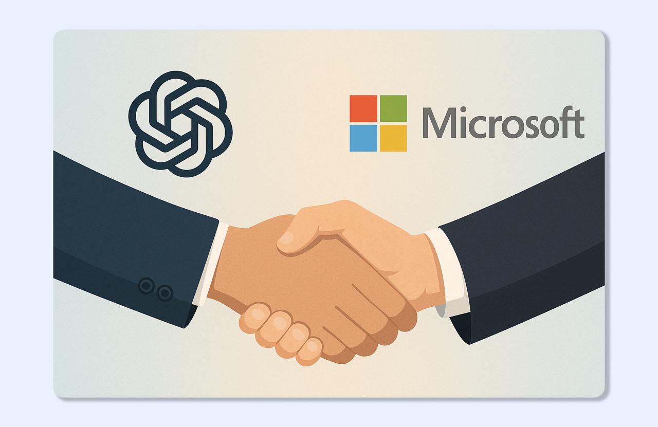 Ну что, кажется, OpenAI и Microsoft наконец нашли общий язык.