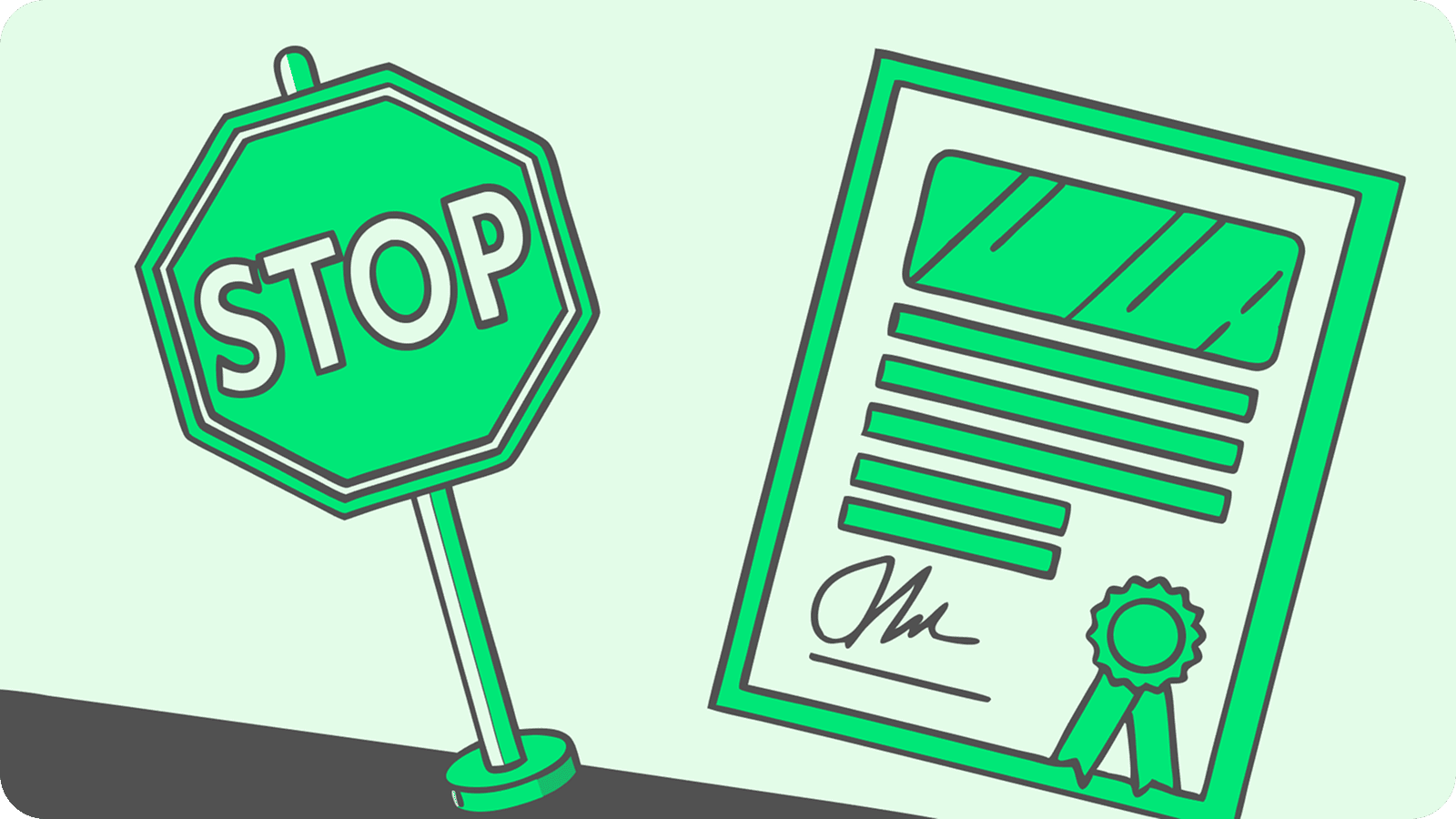 Canceled certificate