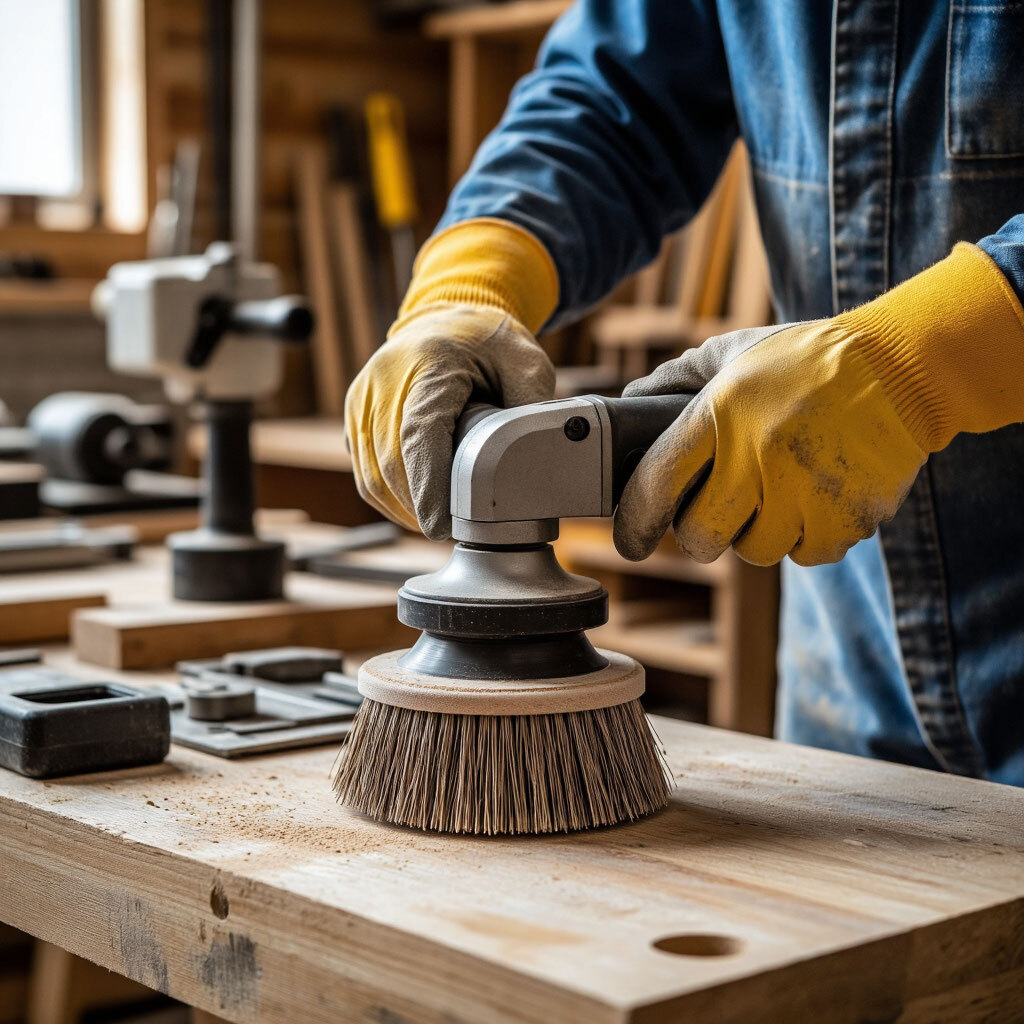 Безопасность при работе с шлифовальными щетками и барабанами: Обязательные правила и средства защиты