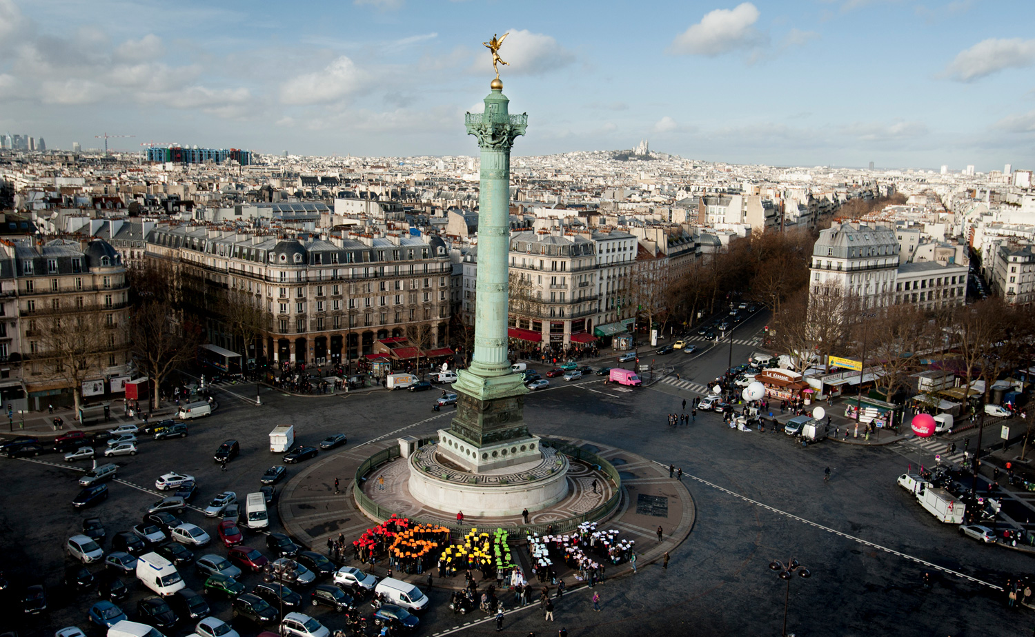 Площадь бастилии в париже фото