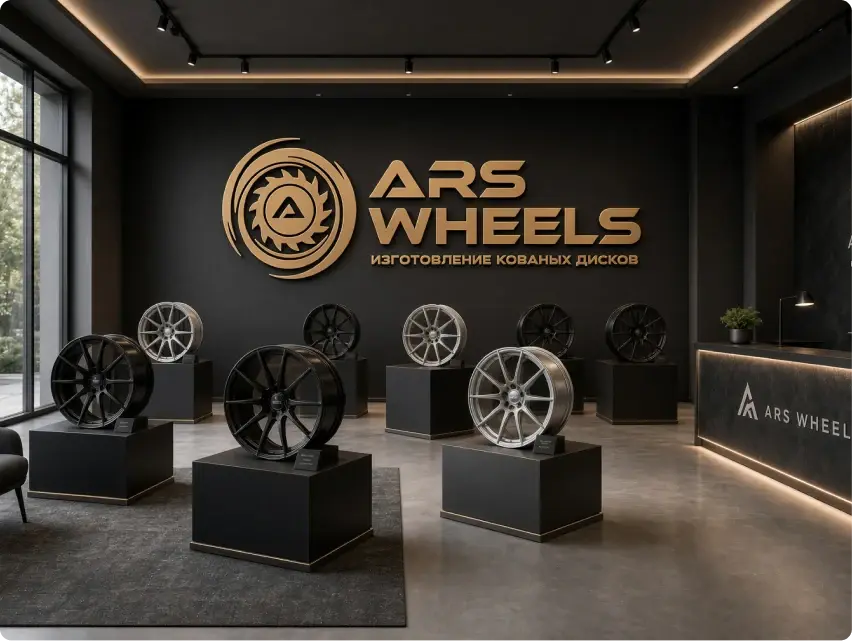 Кованые диски ARS WHEELS на автомобиле