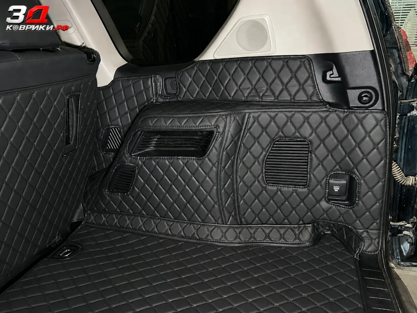 3D коврики Land Cruiser Prado, второй ряд