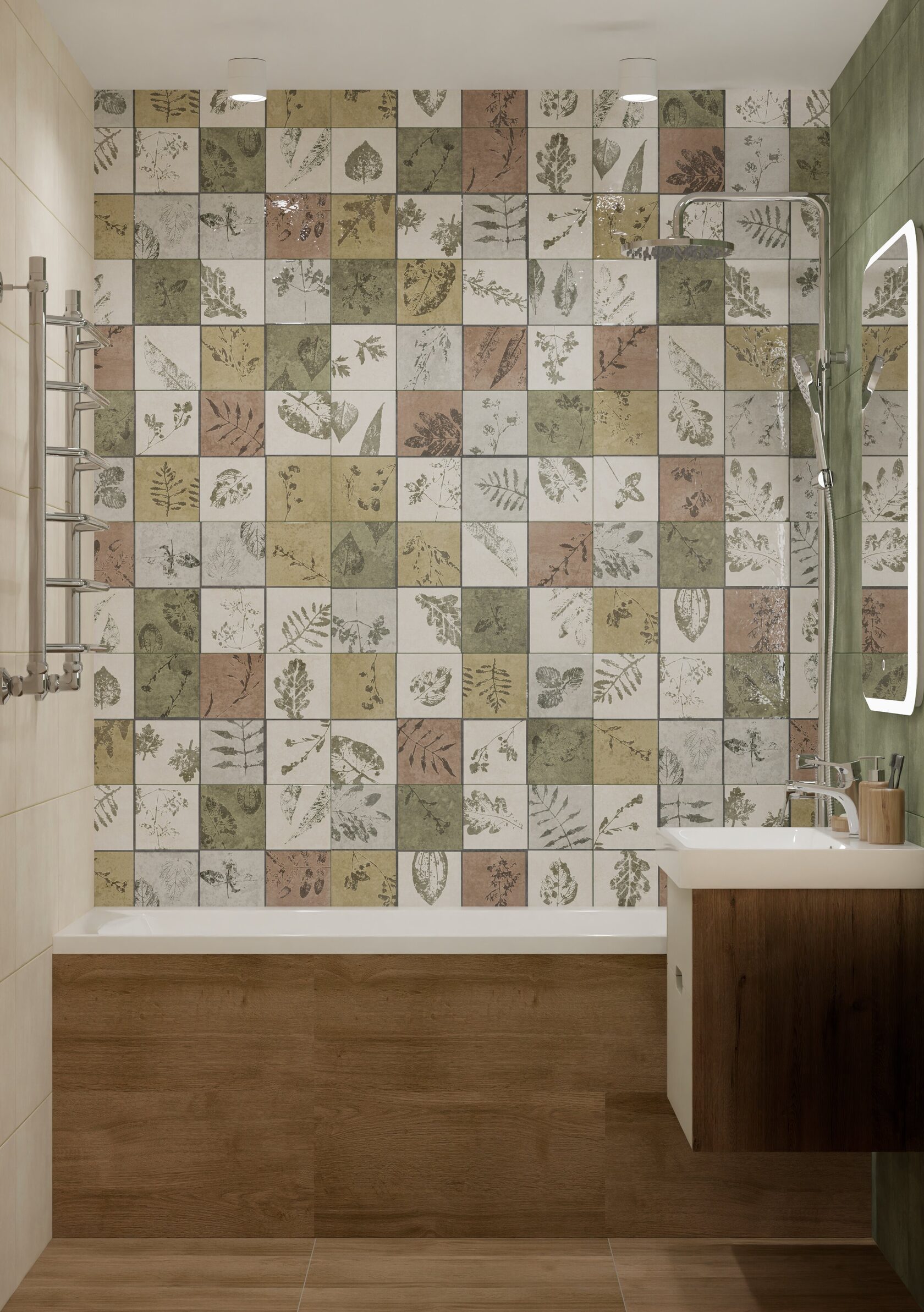 Minimalist bathroom interior project 4