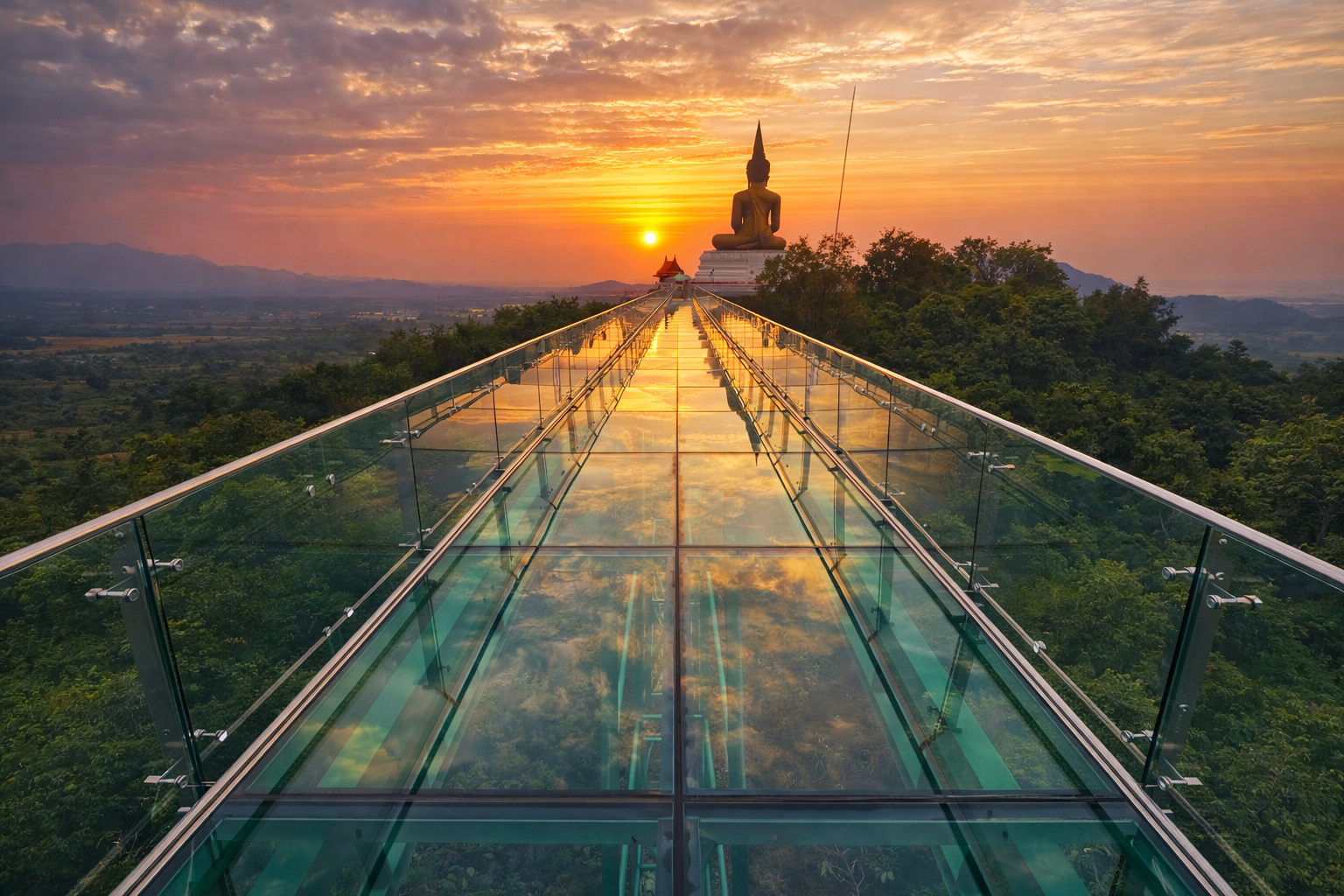 Стеклянный мост Паттайя