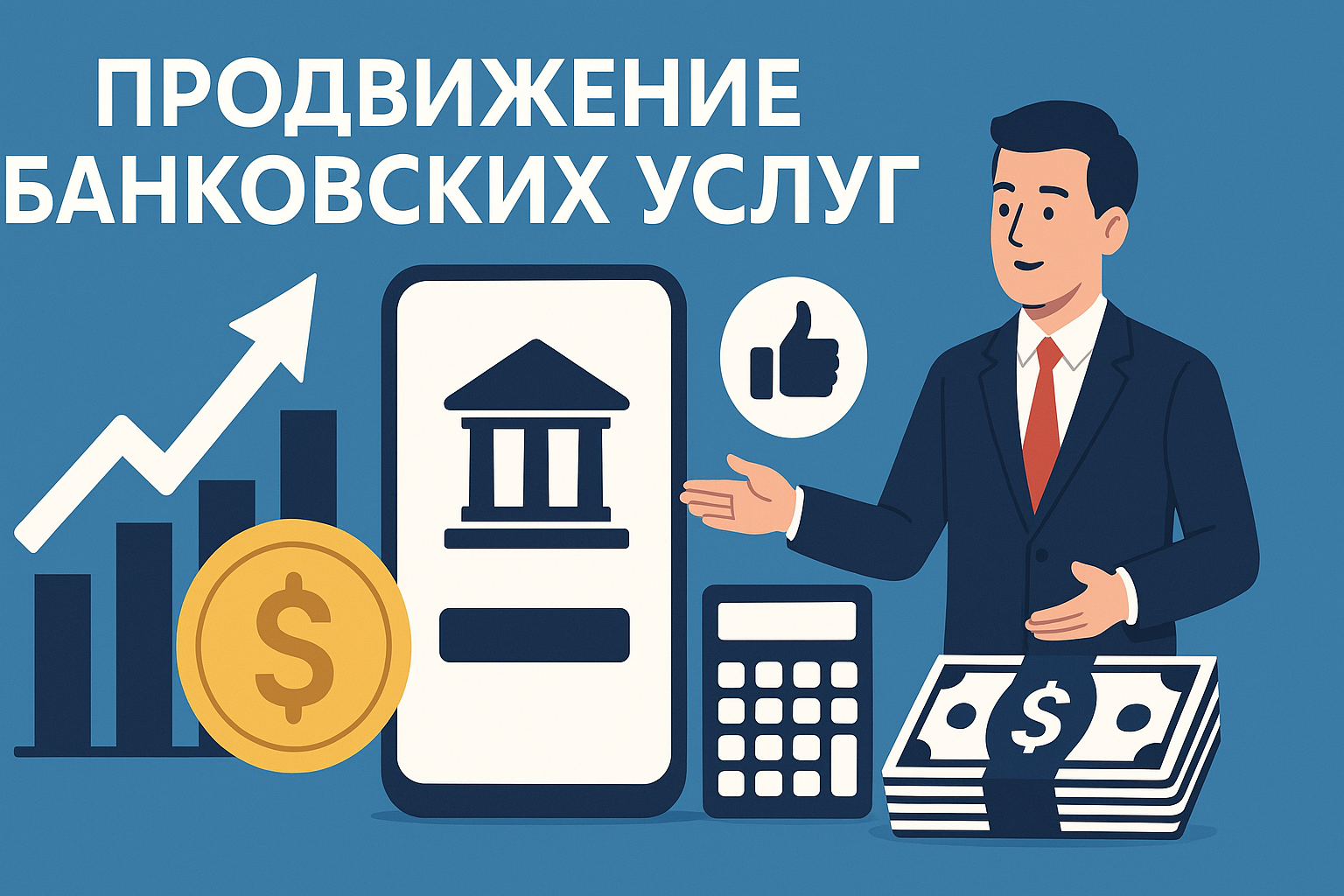 Продвижение банковских услуг и комплексный маркетинг : как выйти в топ и привлечь клиента