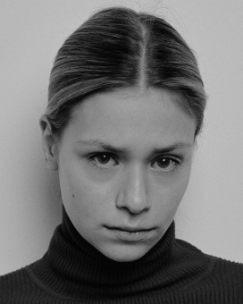 Девушка, красивая, модельный тест, портрет