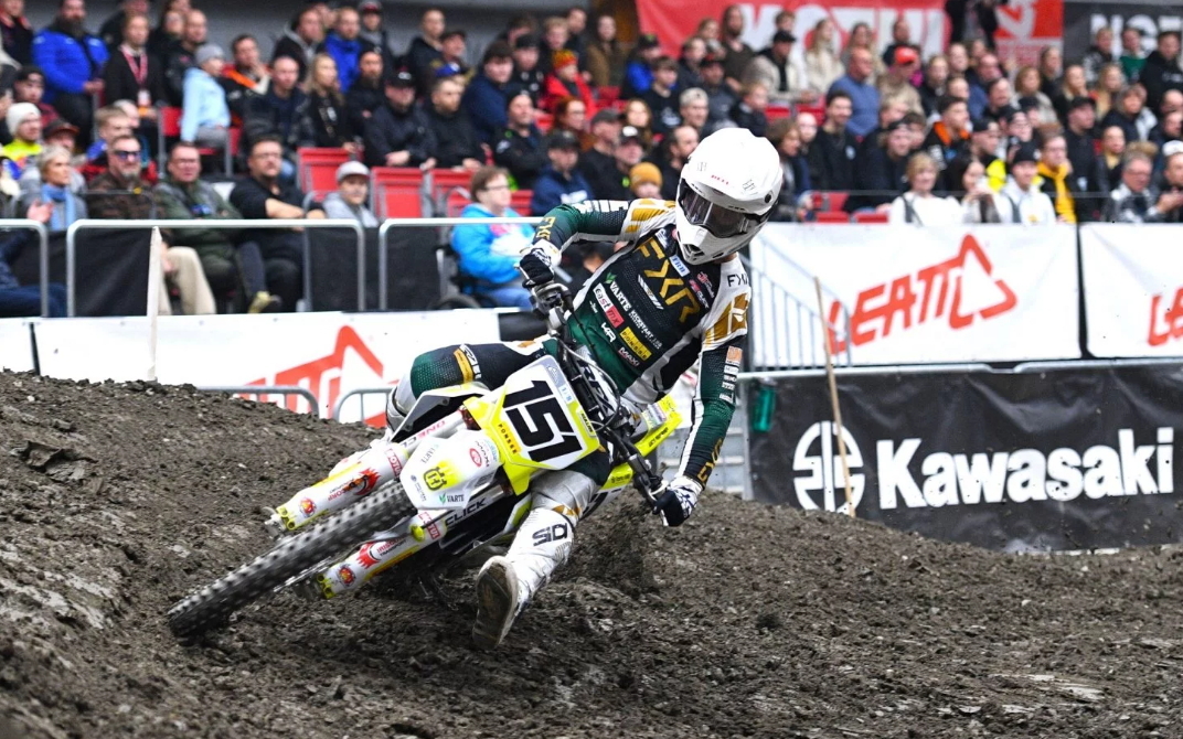 Харри Куллас и Нико Стенберг победители первого дня Tampere Supercross 2024