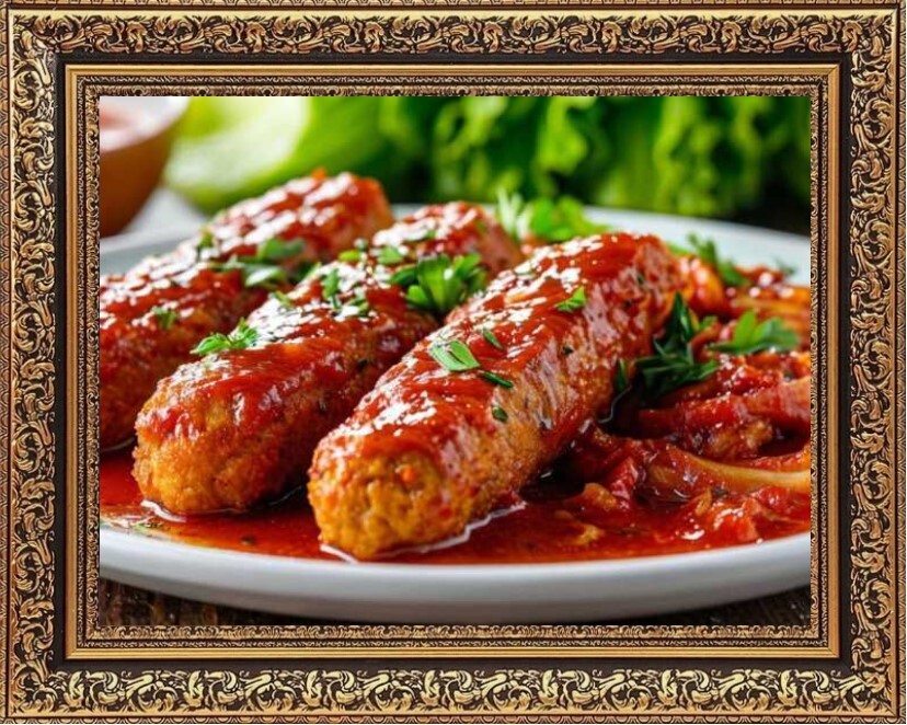 ленивые голубцы в томатном соусе в духовке