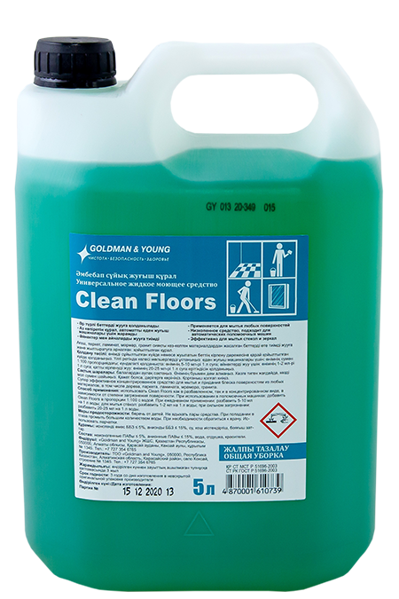 Clean Floors универсальное жидкое моющее средство