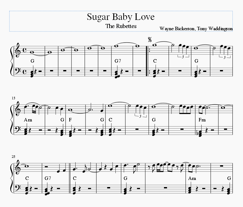 Sugar Baby Love