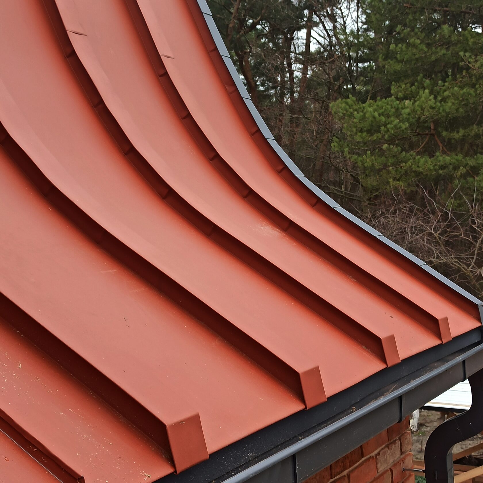 Объёмный реечный фальц