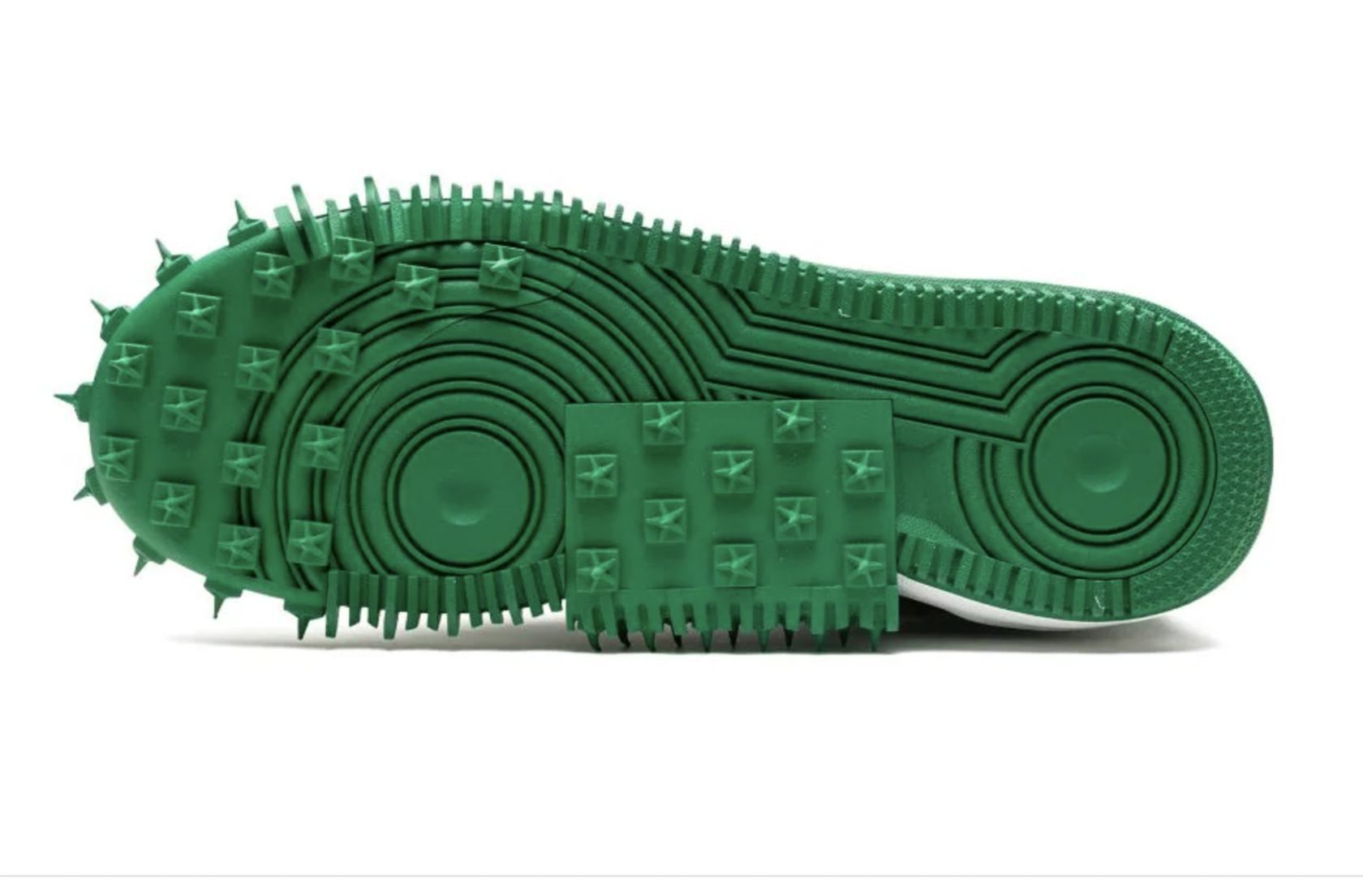 Кроссовки Nike x Off-White Air Force 1 Mid &quot;Pine Green&quot; оригинал купить с доставкой