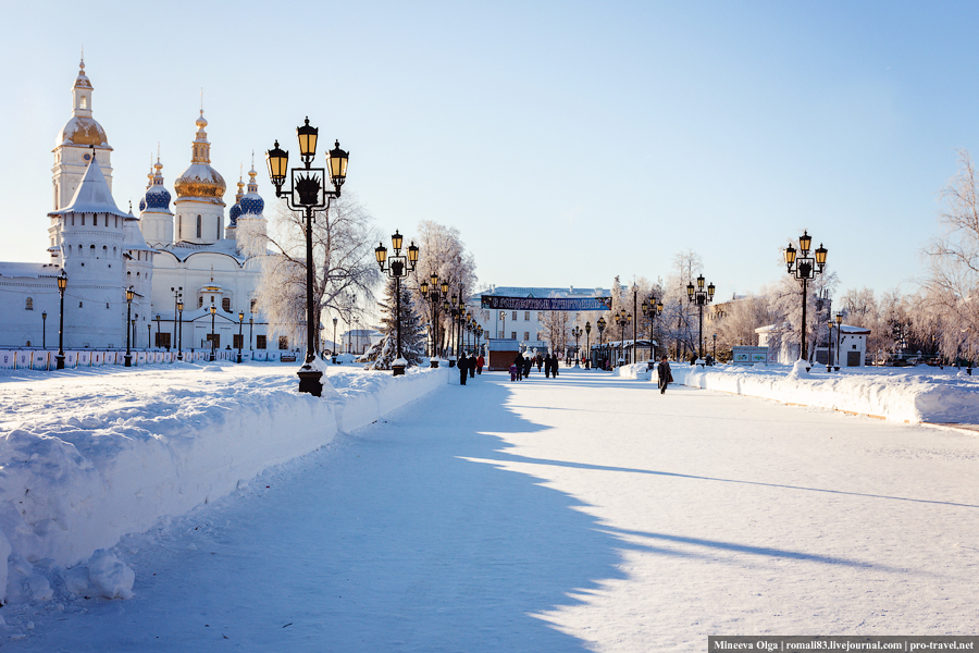 Тобольский Кремль зимой