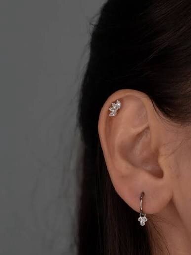 Хеликс пирсинг уха — Helix piercing в Москве, Марьина Роща