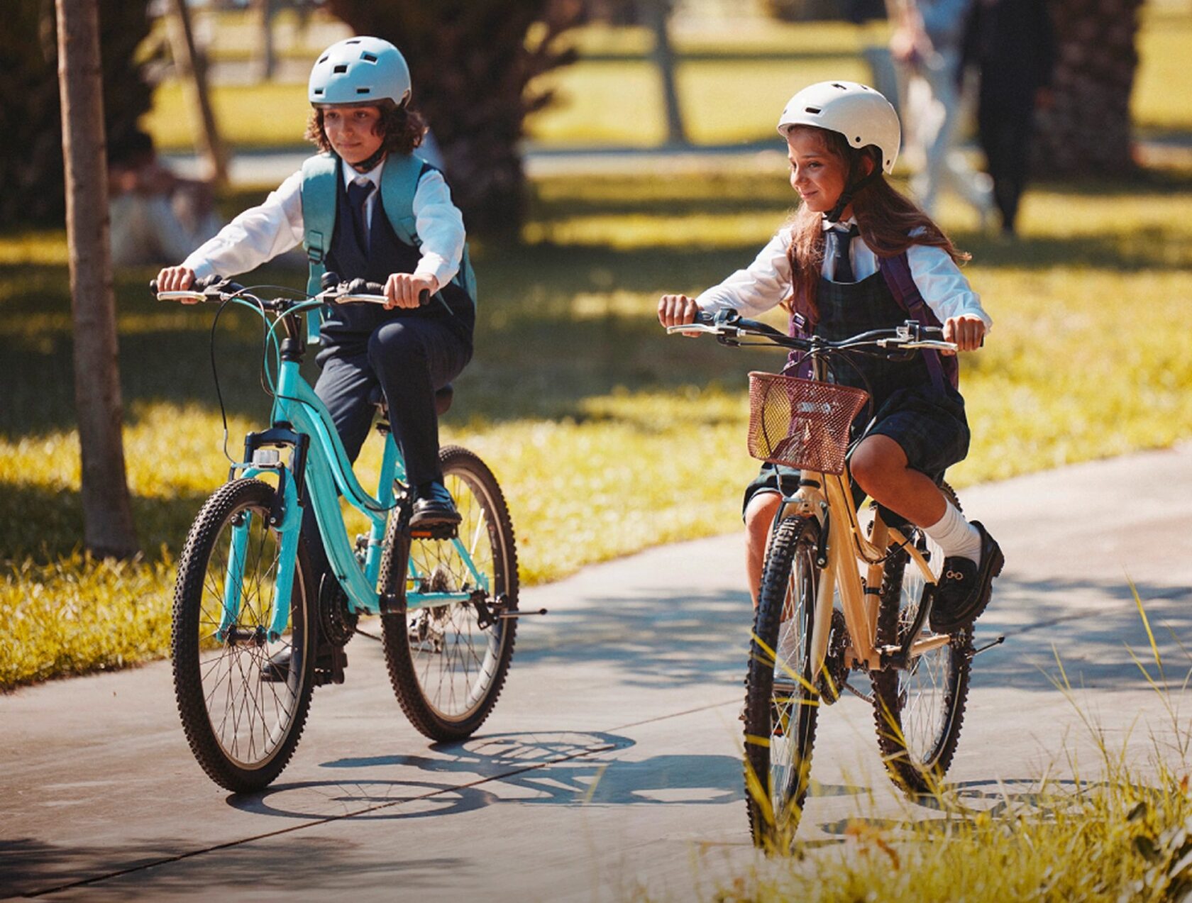 Cycling paths