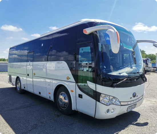 Пассажирский автобус Yutong для поездок по Хабаровскому краю и Дальнему Востоку