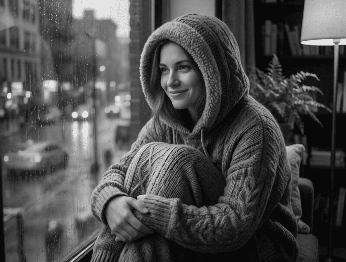 Как вязать худи с капюшоном спицами?