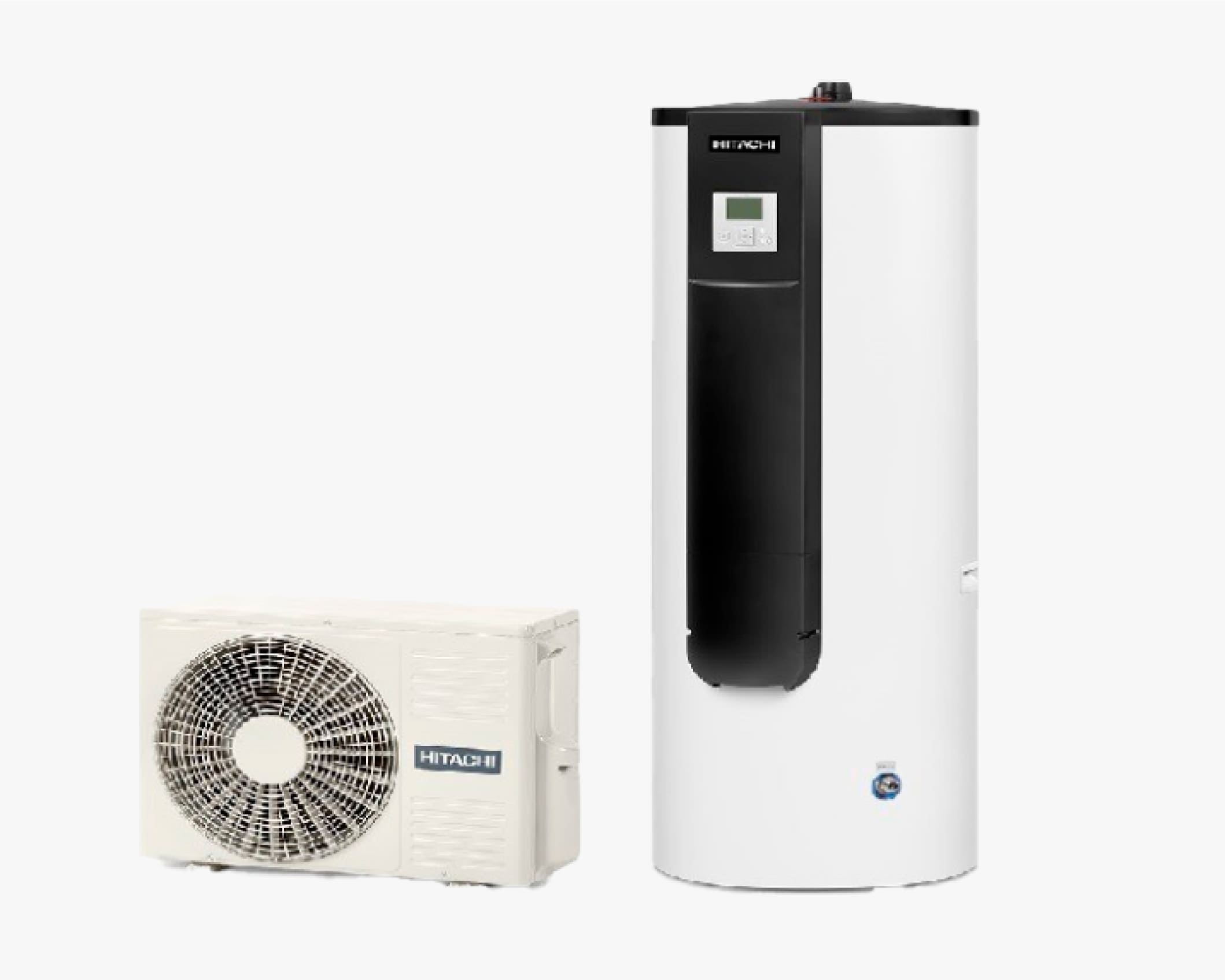 Тепловой насос для ГВС YUTAMPO hitachi Казахстан