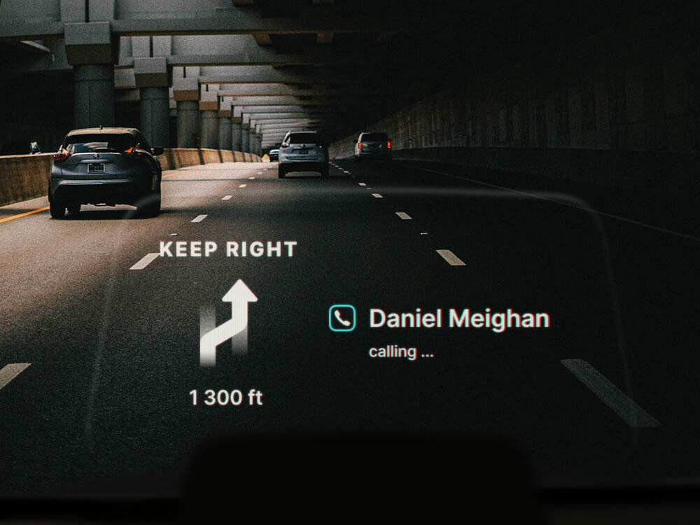 Why a heads-up display is safer than your smartphone
