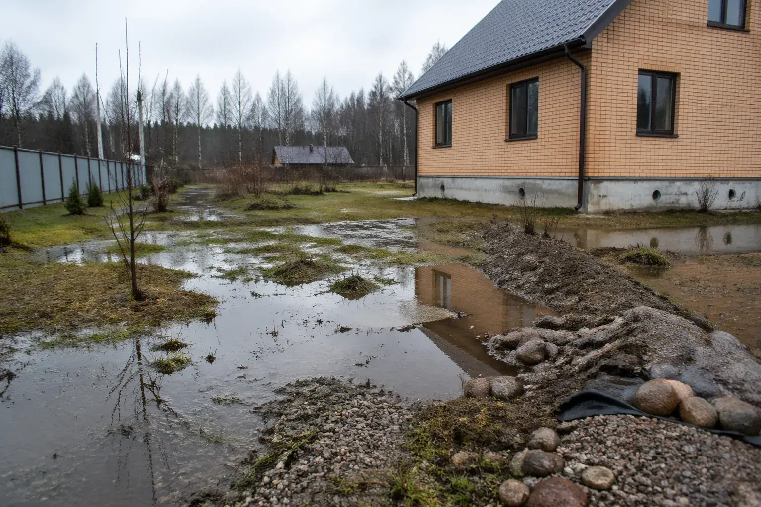 Грунтовые воды на участке