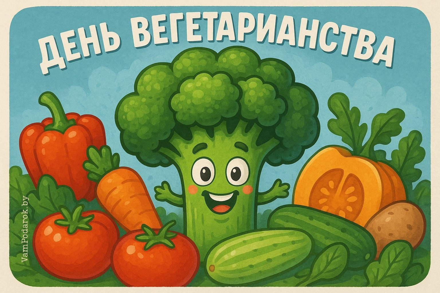 Всемирный день вегетарианства – 1 октября