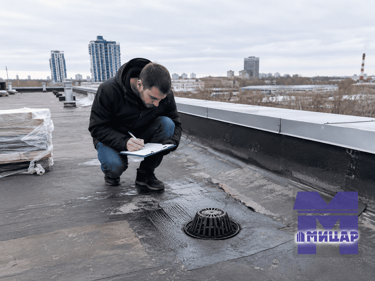 Контроль ремонта кровли подрядчика перед приемкой работ