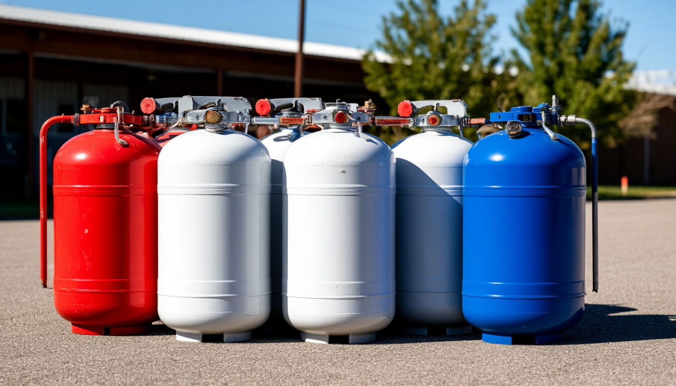 Пропан в баллонах с доставкой