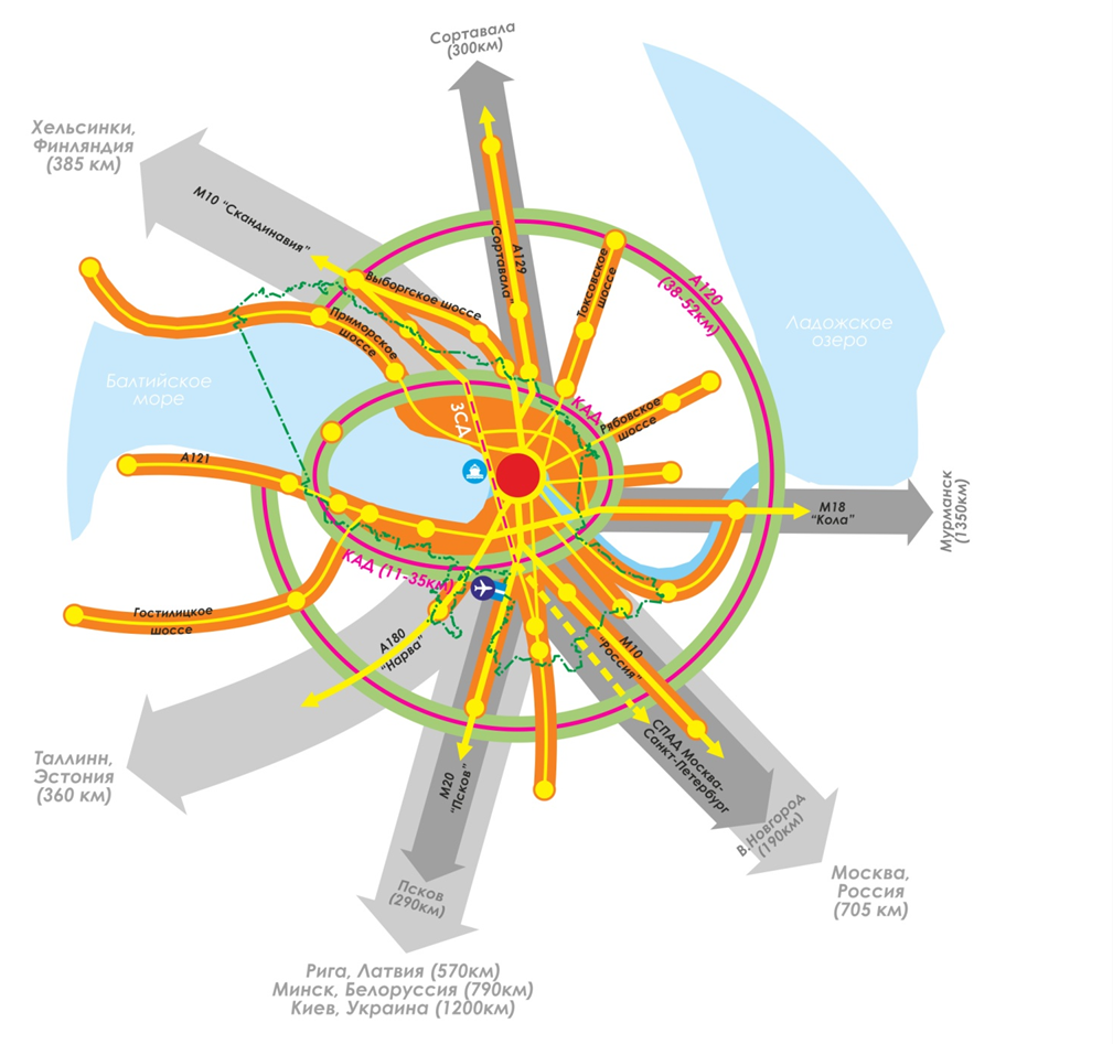 Карта застройки санкт петербурга до 2030