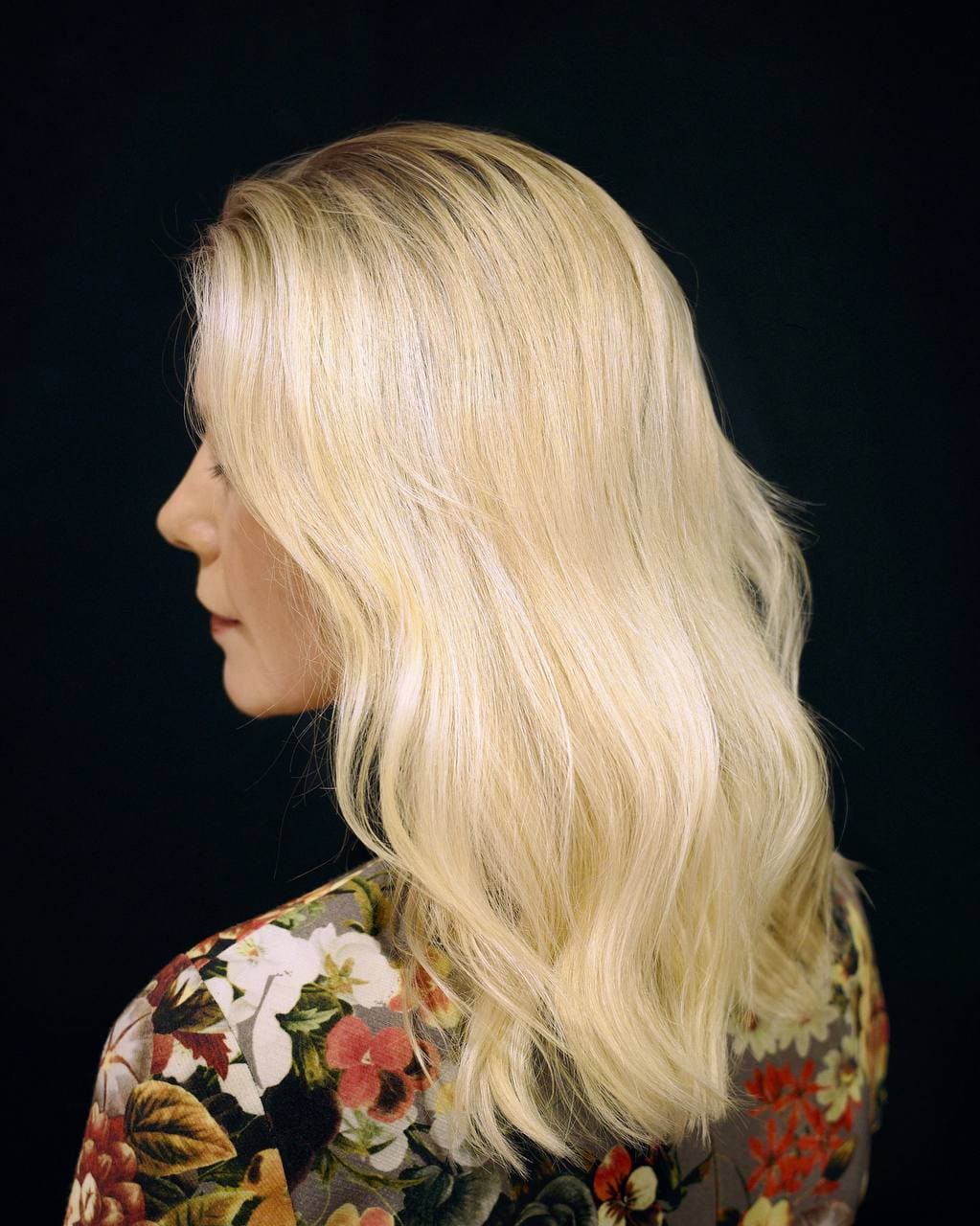 Окрашивание блонд