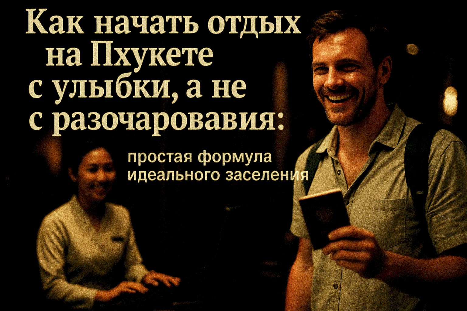 Отдых начинается не с самолёта, а с правильного выбора жилья  На Пхукете можно провести отпуск мечты или неделю в стрессе — всё зависит от того, как вы подготовились к заселению. Ошибка большинства — сэкономить на аренде, поверить красивым фото и “устно з