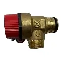 Клапан сбросной 3 бар Baxi, Kentatsu, под КЛИПСУ, NV, наруж. резьба, Италия, NOVASFER, 710071200