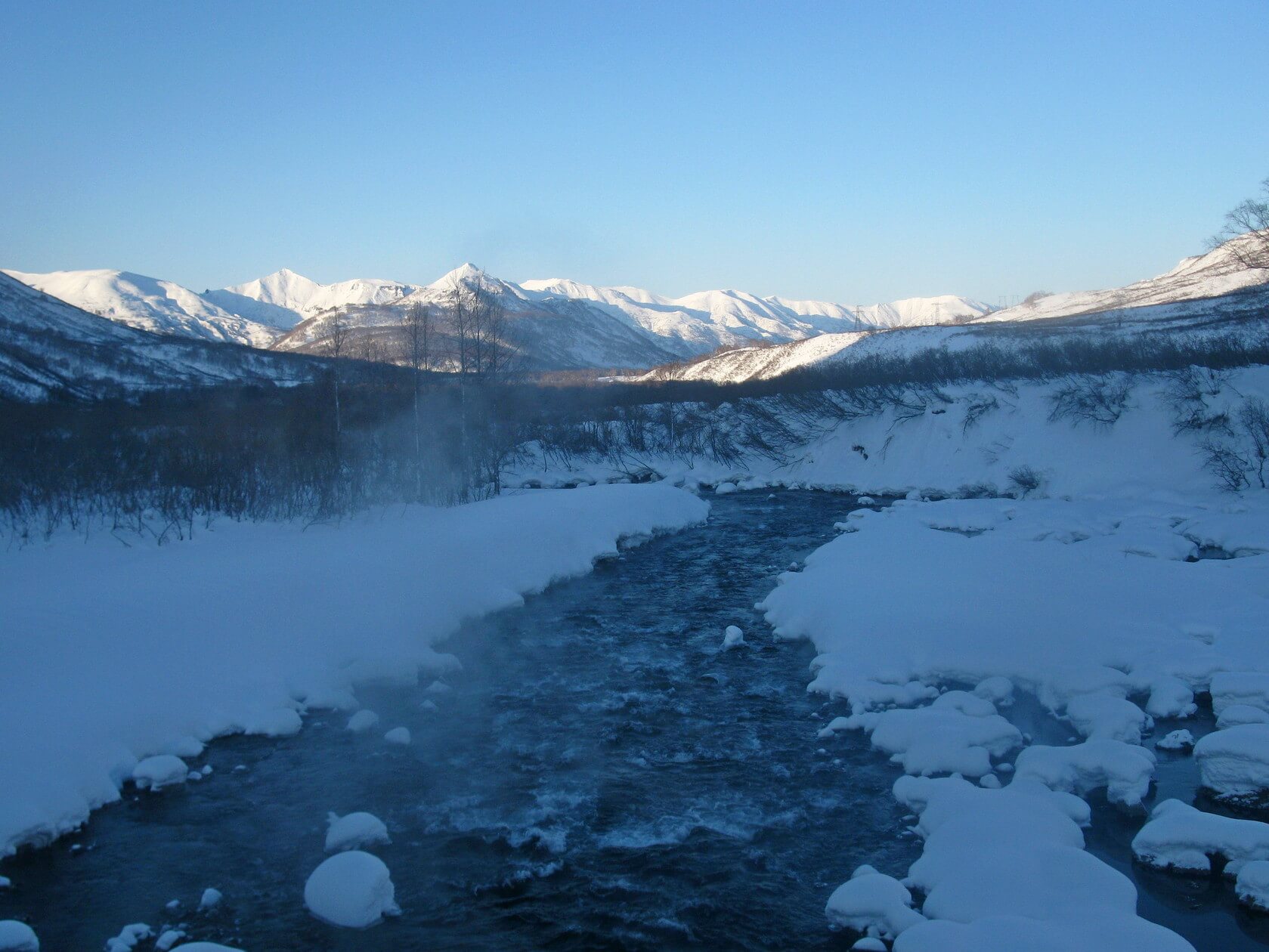 Весна на Камчатке